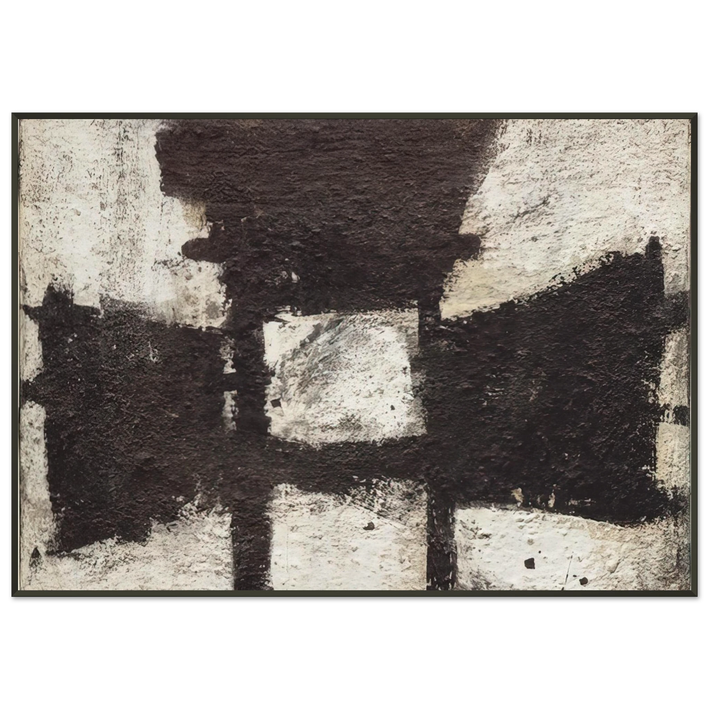 Cy Twombly Zyig Framed Art Print - Aluminum Frame - 21x29.7 cm / 8x12"