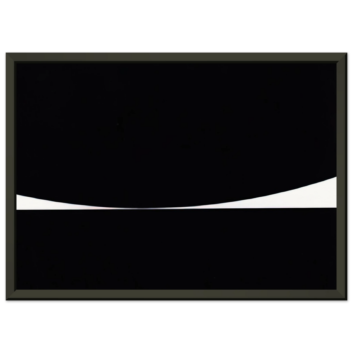 Bridget Riley KISS 1961 Framed Art Print - Aluminum Frame - 40x50 cm / 16x20 inches