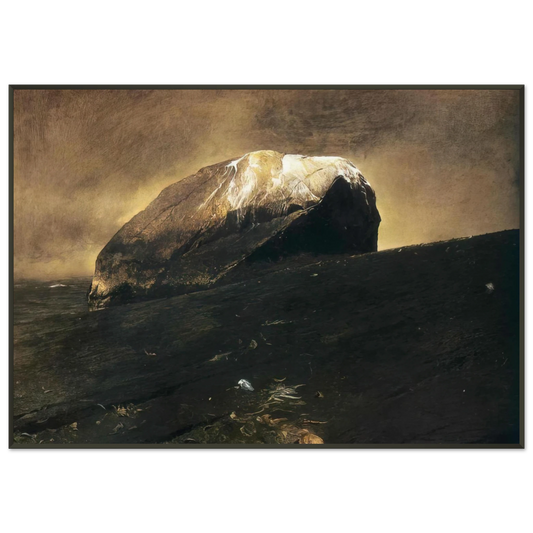 Andrew Wyeth  NOT DETECTED 42 Framed Art Print  - Aluminum Frame - 21x29.7 cm / 8x12"