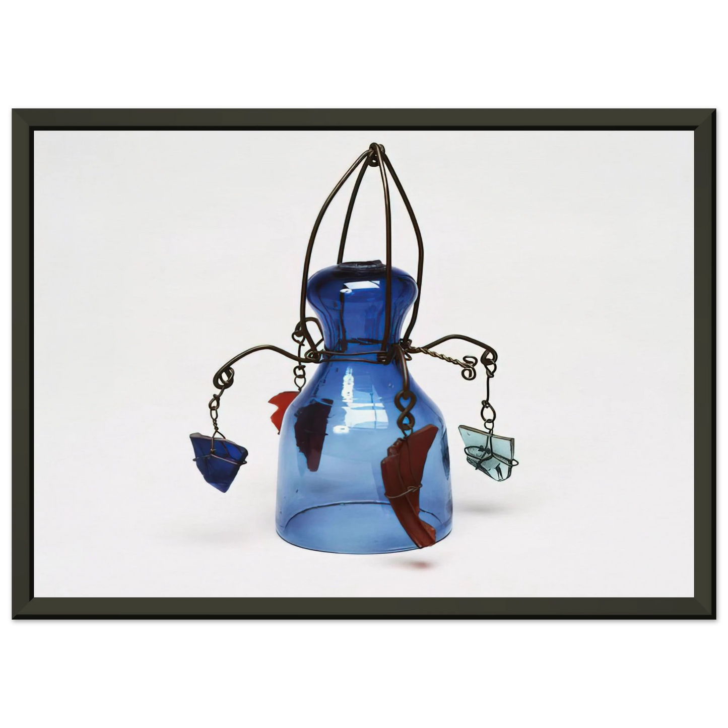 Alexander Calder DINNER BELL 1942 Framed Art Print - Aluminum Frame - 60x80 cm / 24x32 inches