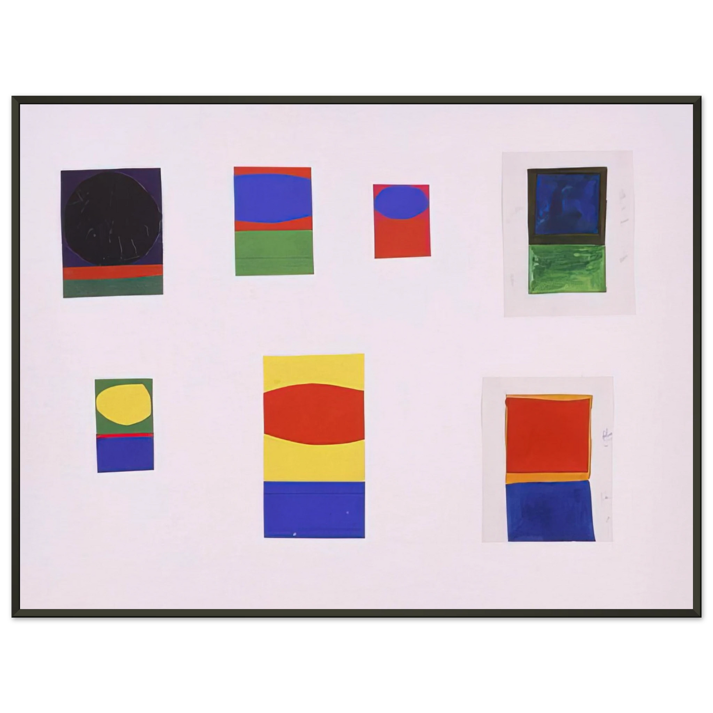 Ellsworth Kelly Tablet 153 Framed Art Print - Aluminum Frame - 40x50 cm / 16x20 inches