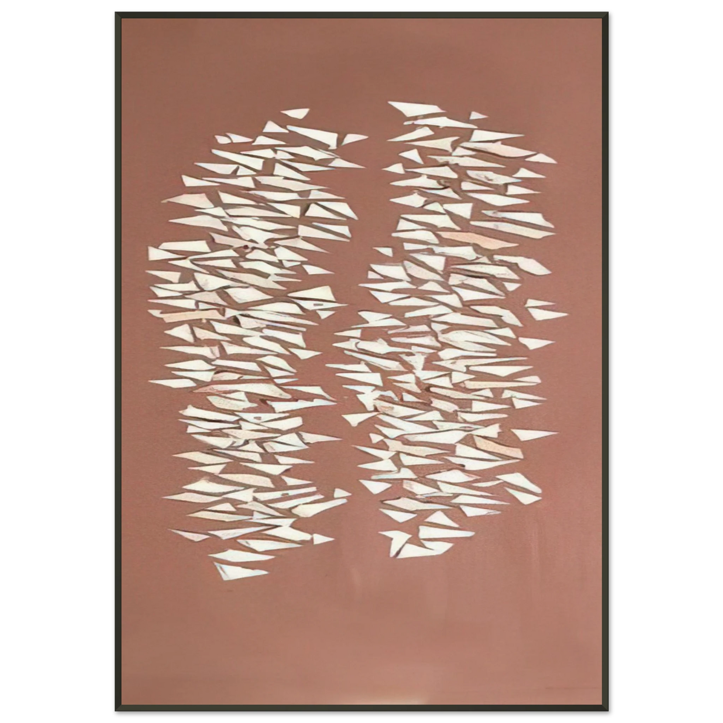 Robert Goodnough Quiet Vertical 2006 Framed Art Print - Aluminum Frame - 21x29.7 cm / 8x12"