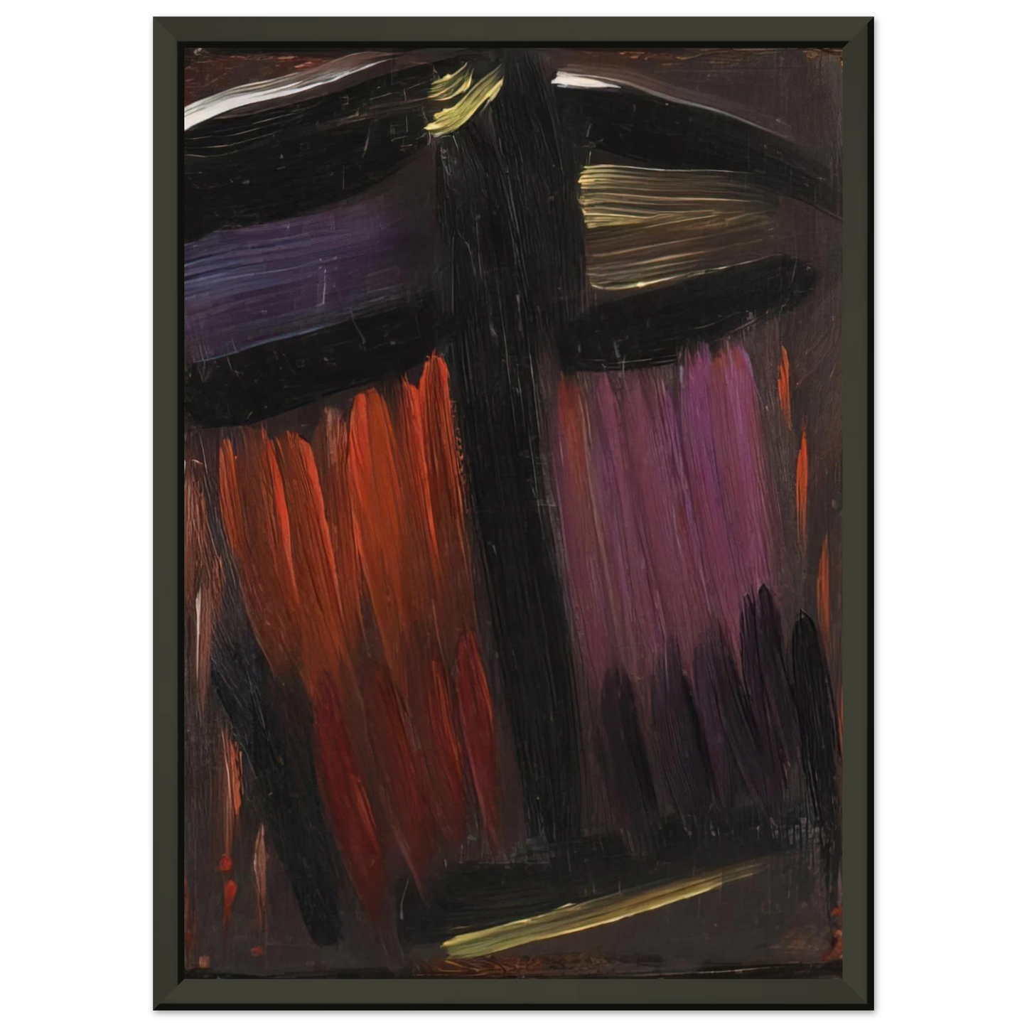 Alexej von Jawlensky MEDITATION 1936 Framed Art Print - Aluminum Frame - 40x50 cm / 16x20 inches