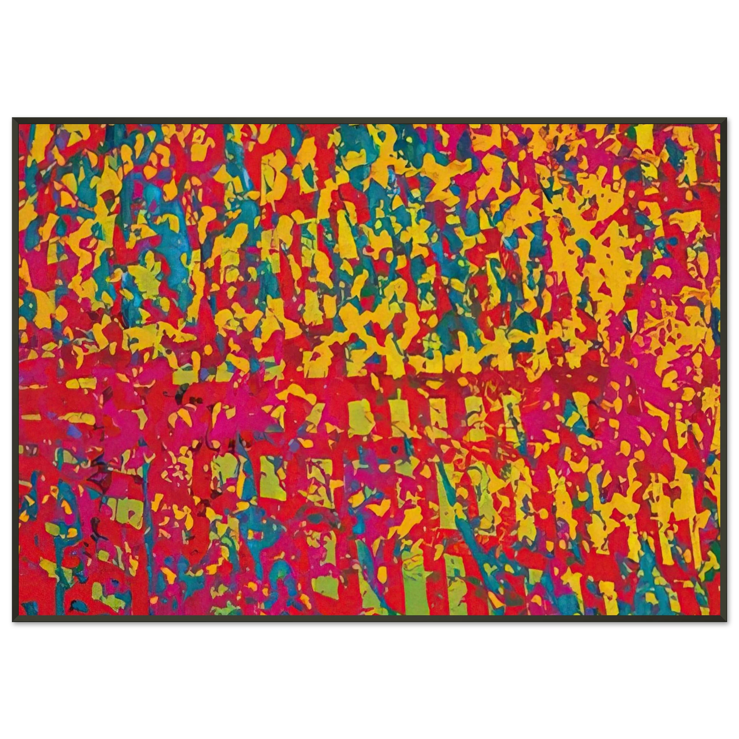 Gerhard Richter LUDORFF Framed Art Print - Aluminum Frame - 21x29.7 cm / 8x12"