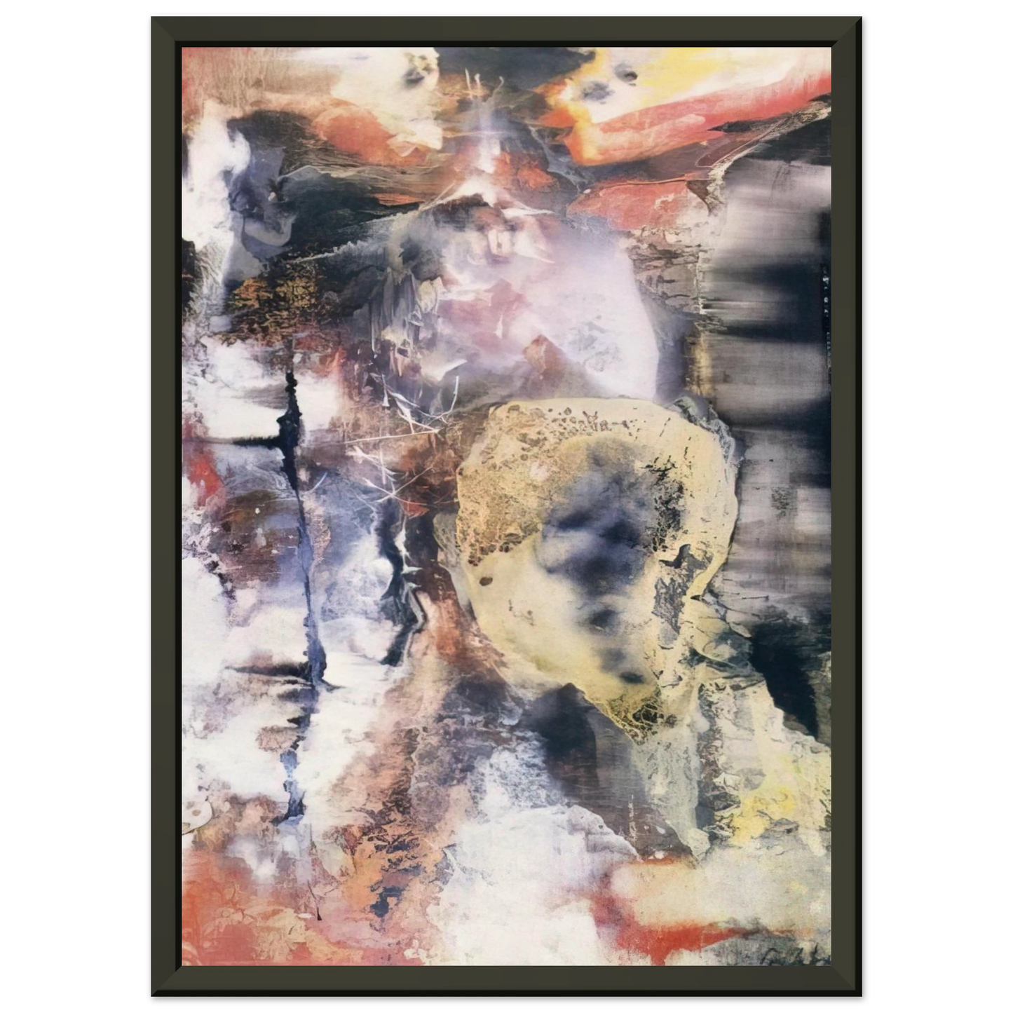 Paul Jenkins  The Archer Framed Art Print  - Aluminum Frame - 70x100 cm / 28x40 inches