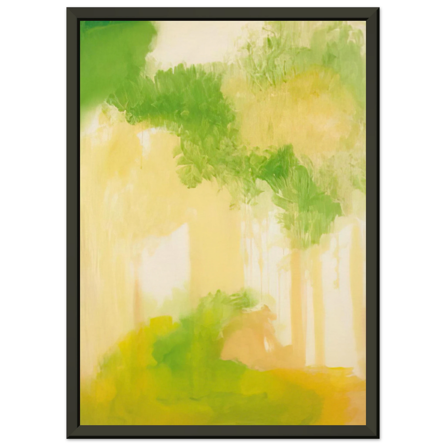 Esteban Vicente UNTITLED 2000 Framed Art Print - Aluminum Frame - 40x50 cm / 16x20 inches