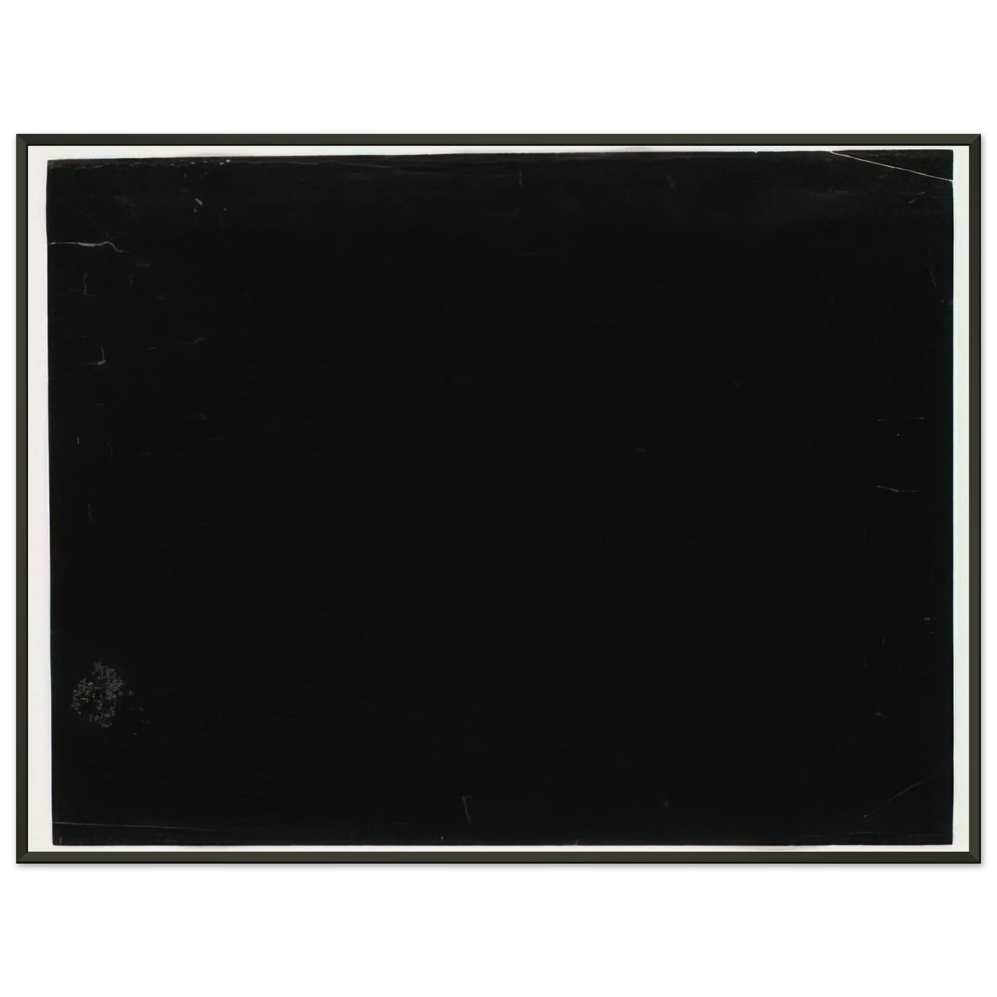 Ellsworth Kelly Black Framed Art Print - Aluminum Frame - 70x100 cm / 28x40 inches