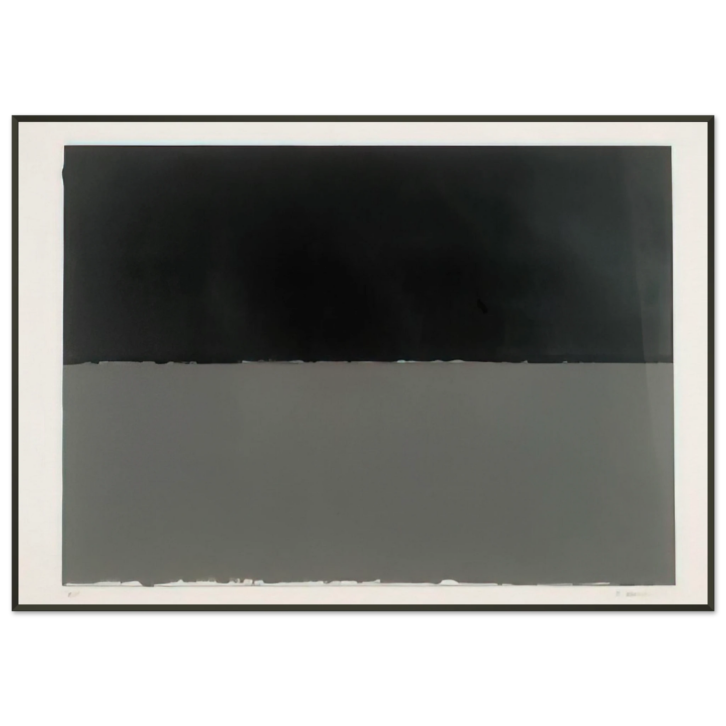 Brice Marden Gulf from New York Ten Lewison 16 Minimalism Framed Art Print - Aluminum Frame - 21x29.7 cm / 8x12"