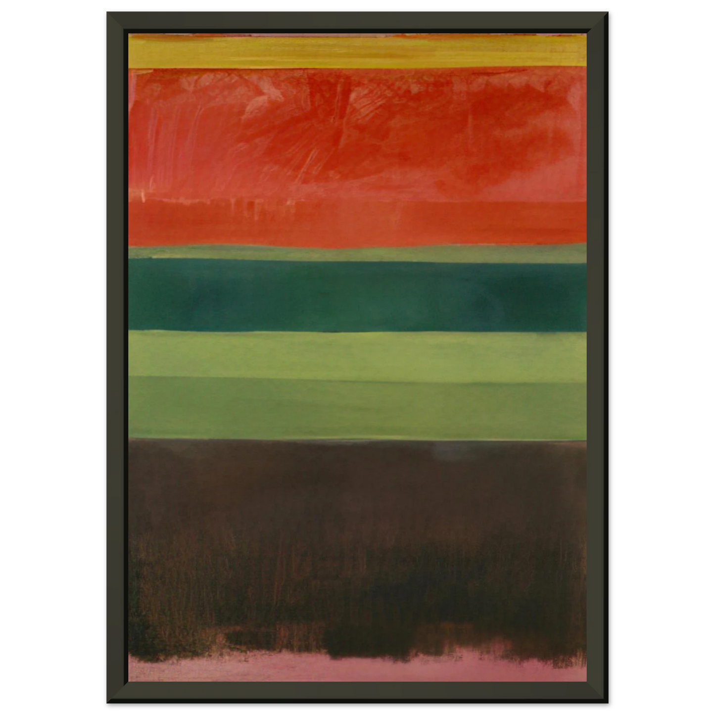 Mark Rothko Untitled 1949 Framed Art Print - Aluminum Frame - 40x50 cm / 16x20 inches