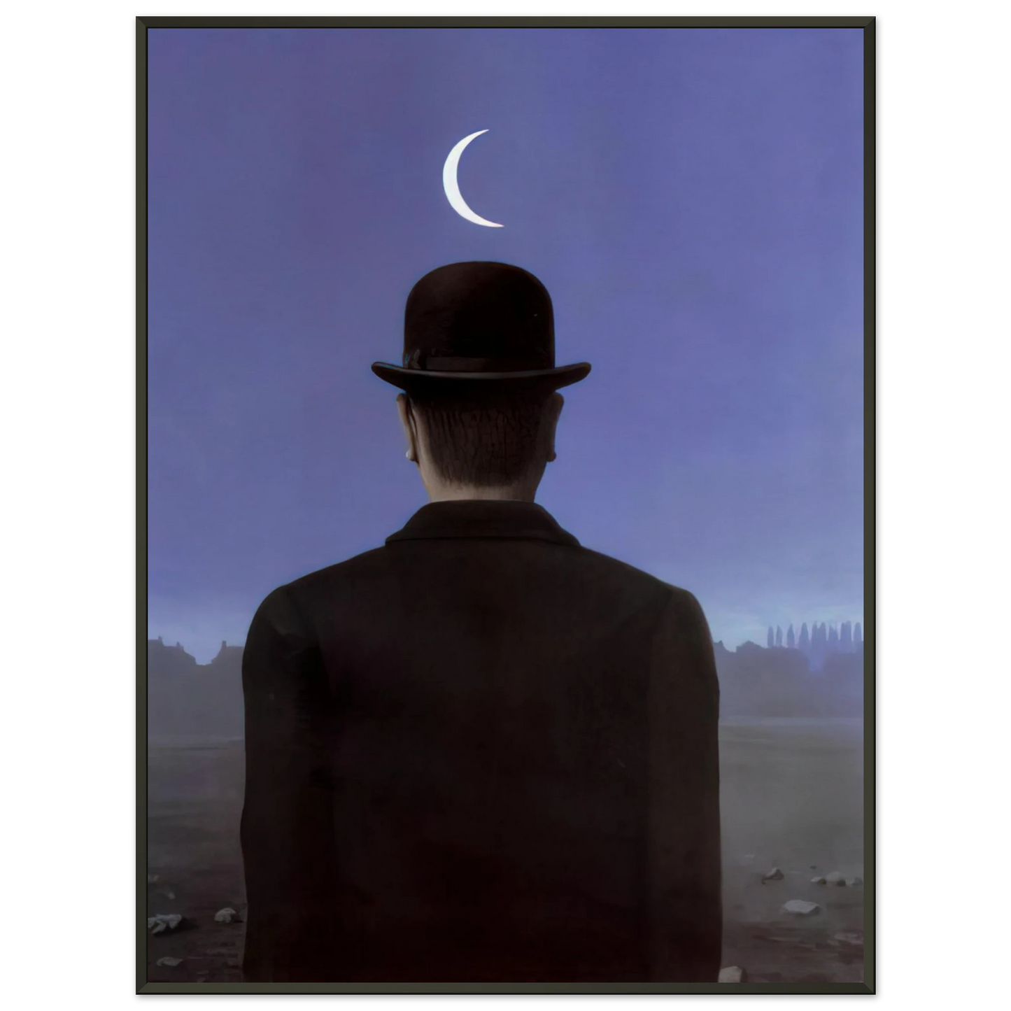 Rene Magritte THE SCHOOLMASTER 1954 Framed Art Print - Aluminum Frame - 70x100 cm / 28x40 inches