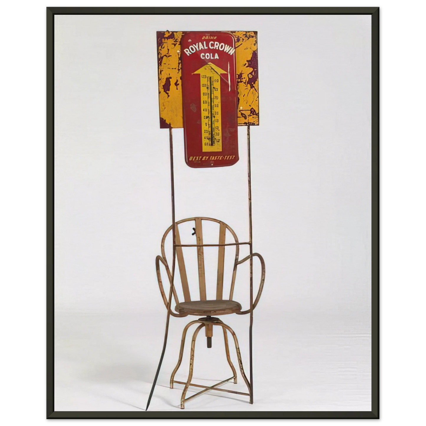 Robert Rauschenberg UNTITLED KABAL AMERICAN ZEPHYR 1983 Framed Art Print - Aluminum Frame - 40x50 cm / 16x20 inches