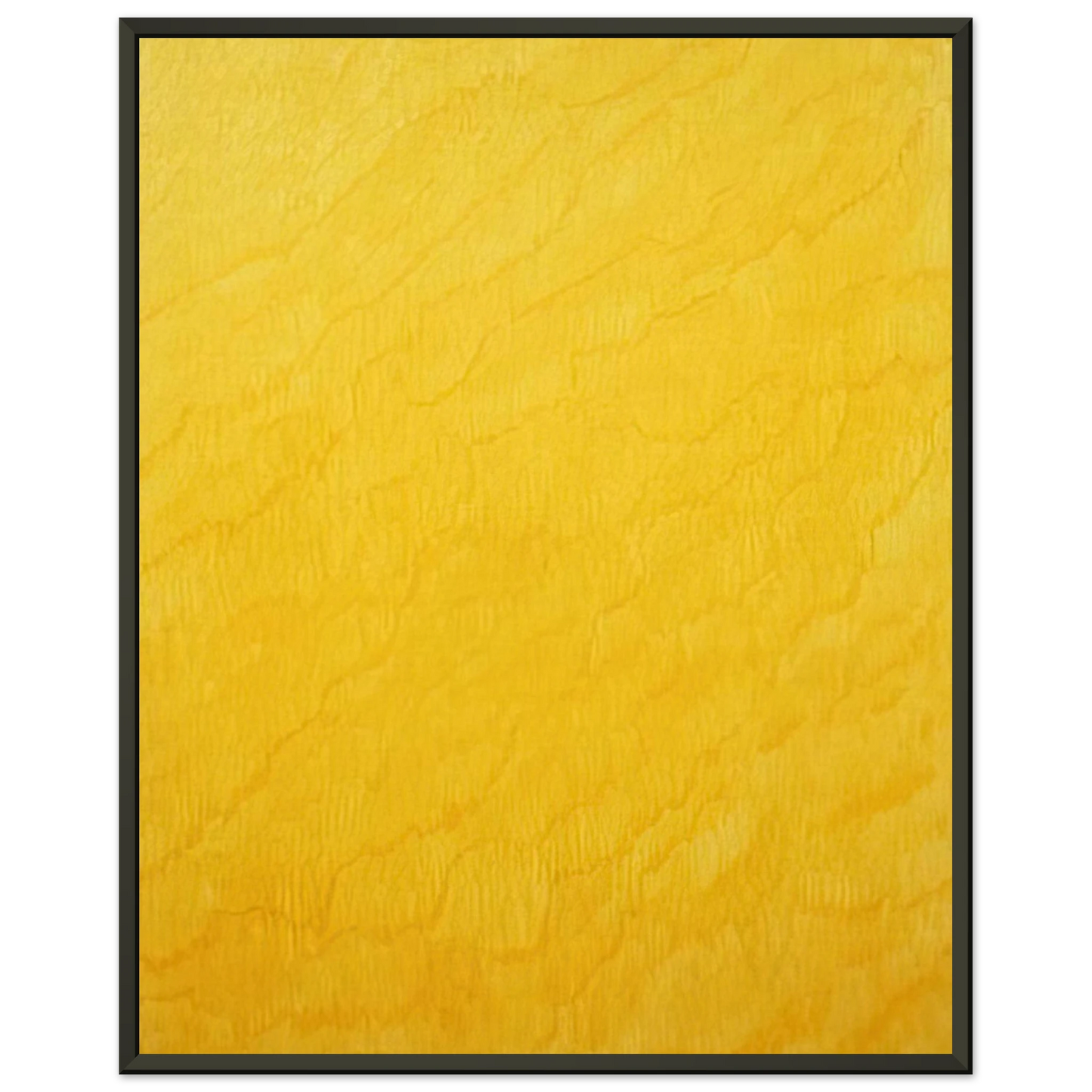 Marcia Hafif Indian Yellow Framed Art Print - Aluminum Frame - 60x80 cm / 24x32 inches