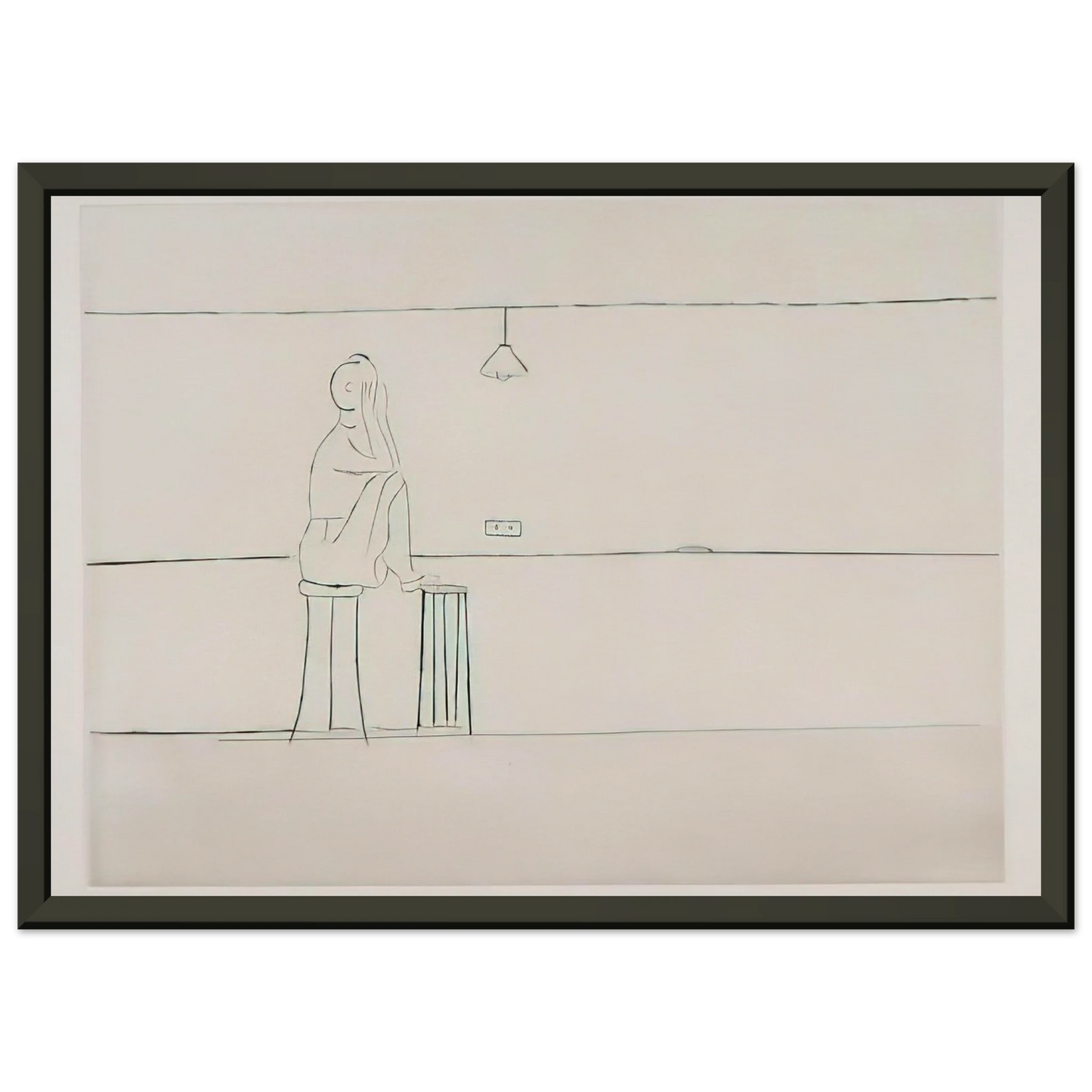 Louise Bourgeois EMPTY NEST 1994 Framed Art Print - Aluminum Frame - 40x50 cm / 16x20 inches