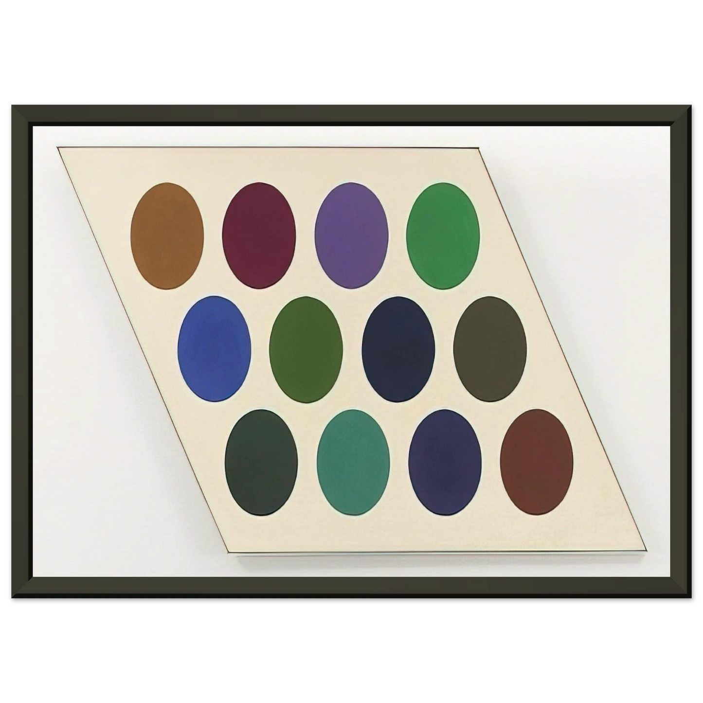 Thomas Downing Korfu 1965 Framed Art Print - Aluminum Frame - 40x50 cm / 16x20 inches