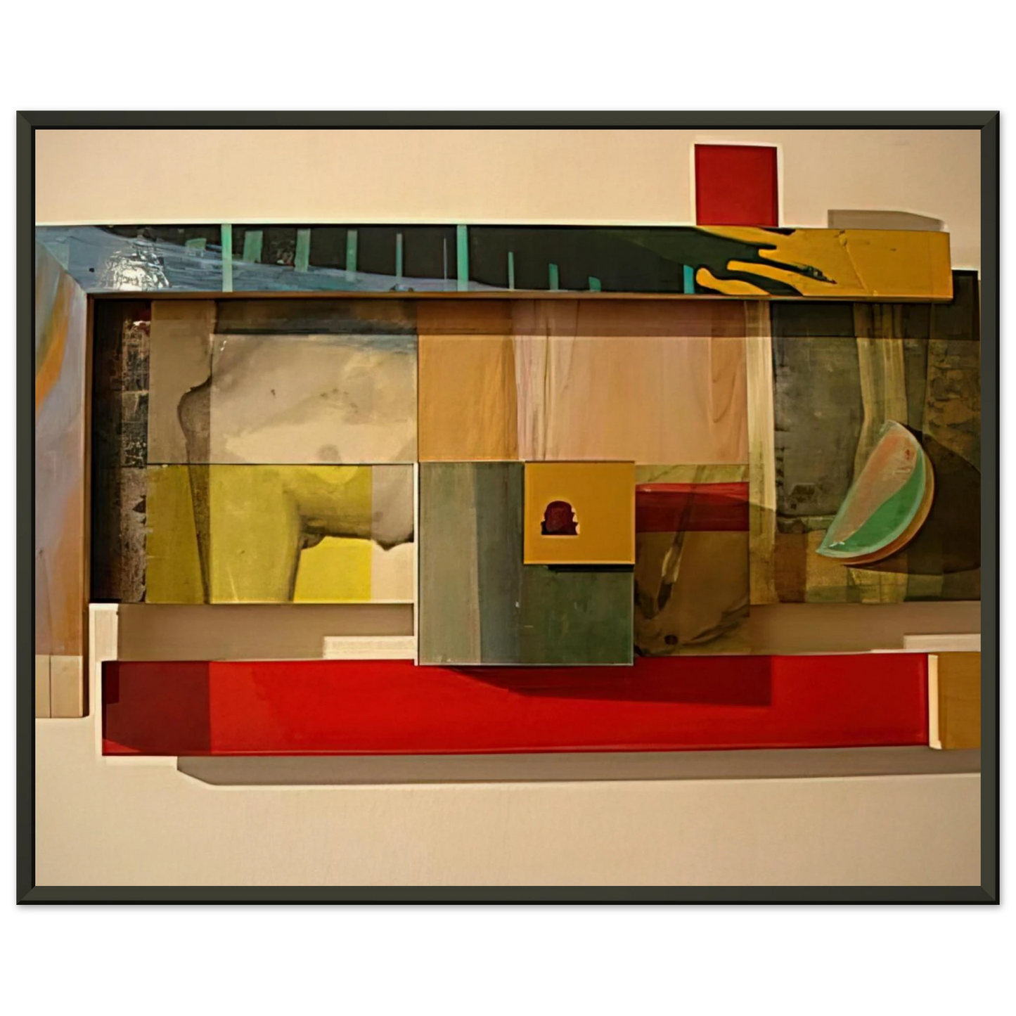 Sam Gilliam Horse Framed Art Print - Aluminum Frame - 70x100 cm / 28x40 inches