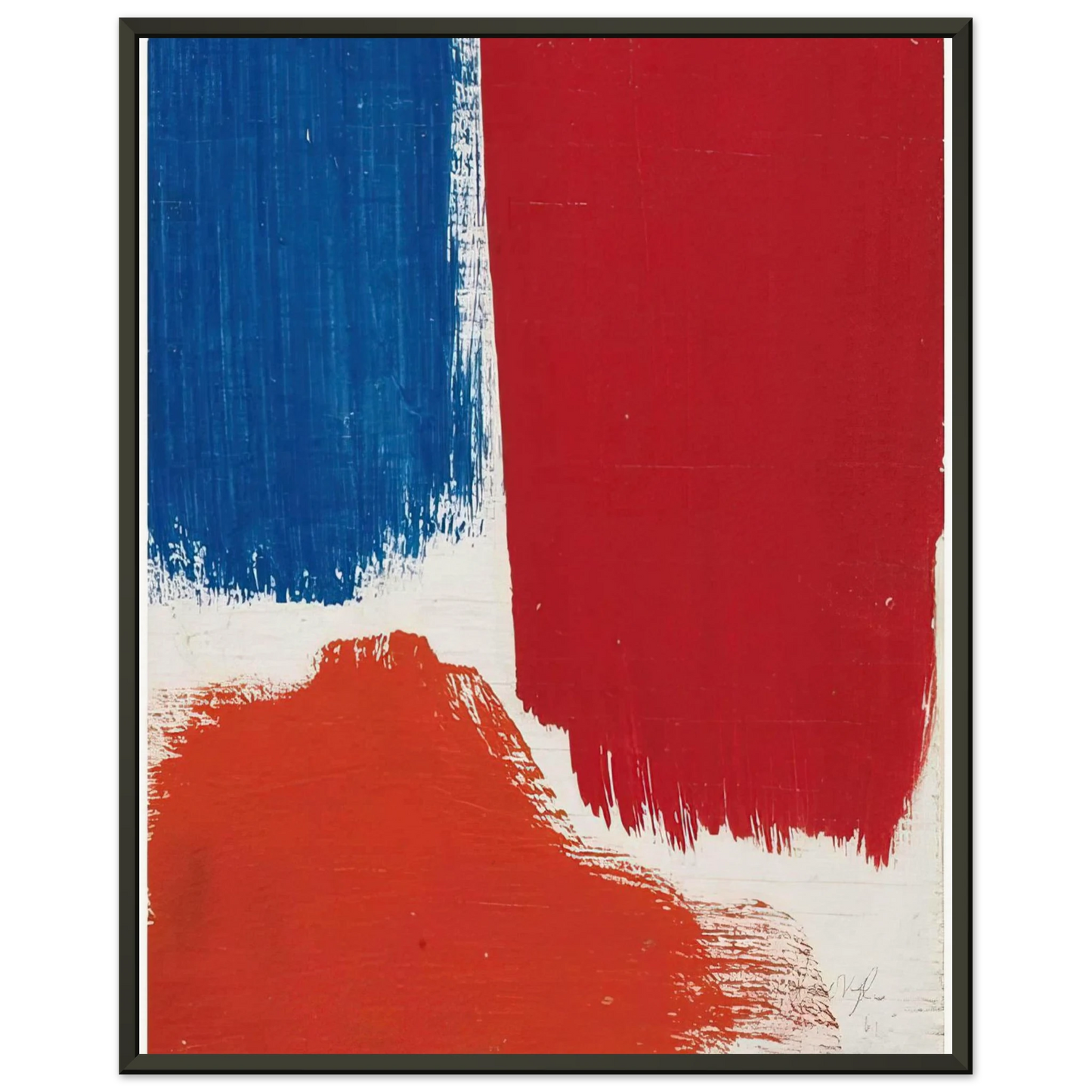 Mark Rothko Untitled 1961 Framed Art Print - Aluminum Frame - 60x80 cm / 24x32 inches