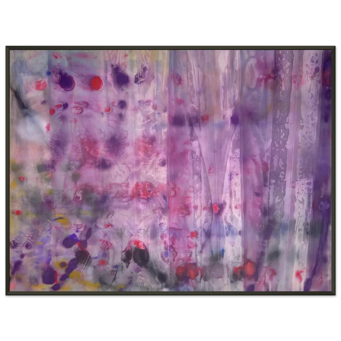 Sam Gilliam April 4 Framed Art Print - Aluminum Frame - 70x100 cm / 28x40 inches
