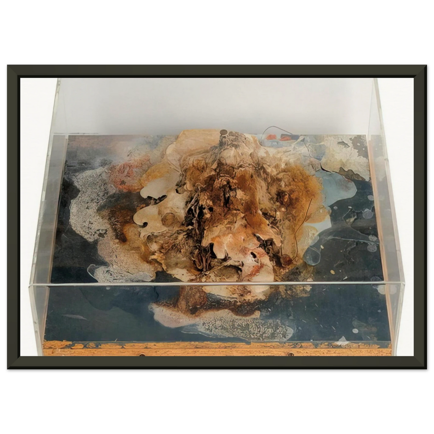 Dieter Roth Small Island 1968 Framed Art Print - Aluminum Frame - 60x80 cm / 24x32 inches