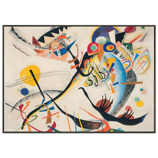 Wassily Kandinsky  NOTDETECTED189361 Framed Art Print  - Aluminum Frame - 21x29.7 cm / 8x12"