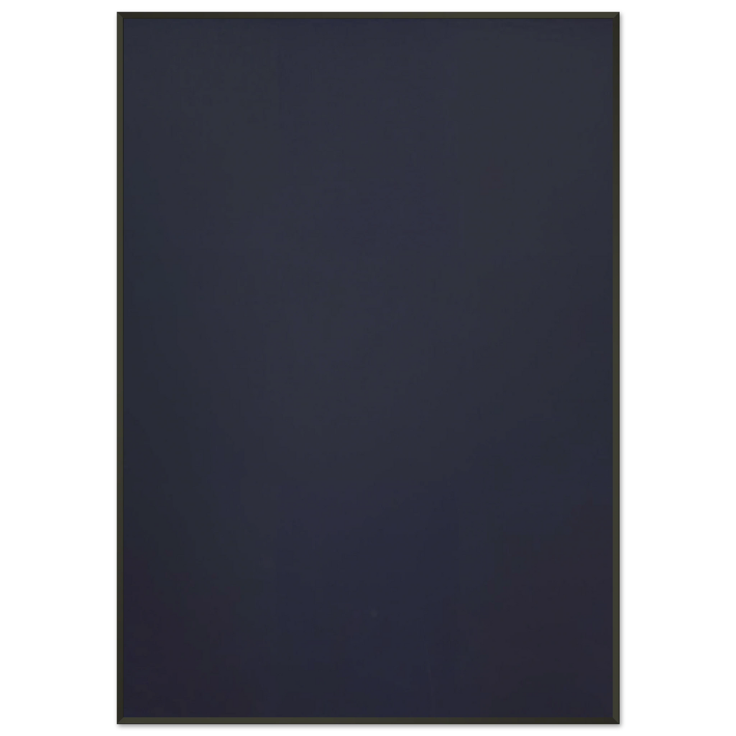 Ad Reinhardt Abstract Painting 1961 Framed Art Print - Aluminum Frame - 21x29.7 cm / 8x12"