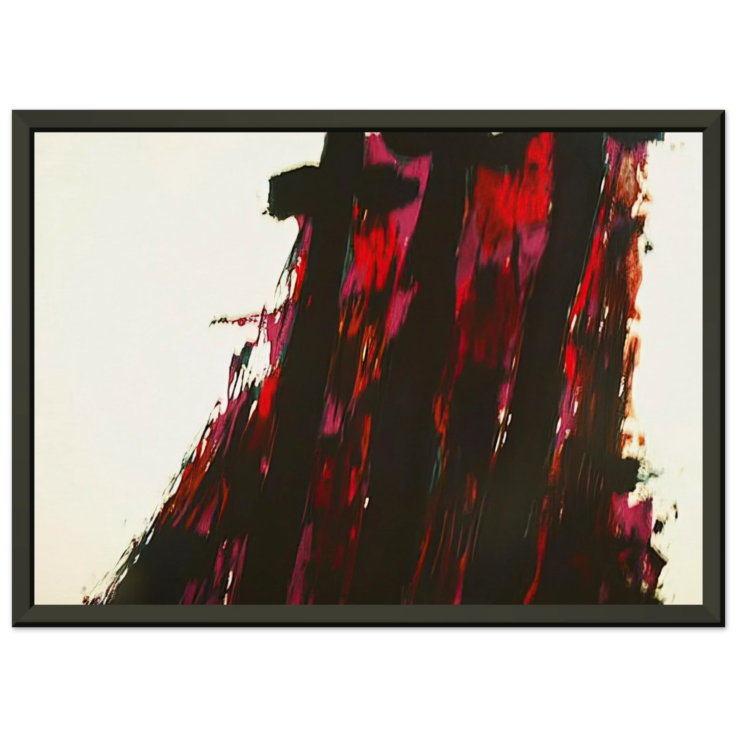 Alfred Manessier Le Crucifiement 1978 Framed Art Print - Aluminum Frame - 70x100 cm / 28x40 inches