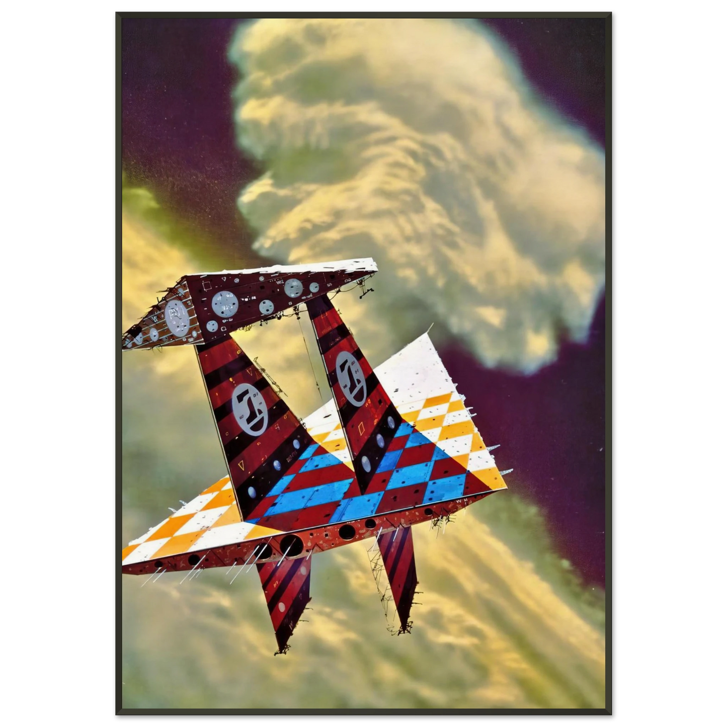 Chris Foss Chris Foss Framed Art Print - Aluminum Frame - 21x29.7 cm / 8x12"