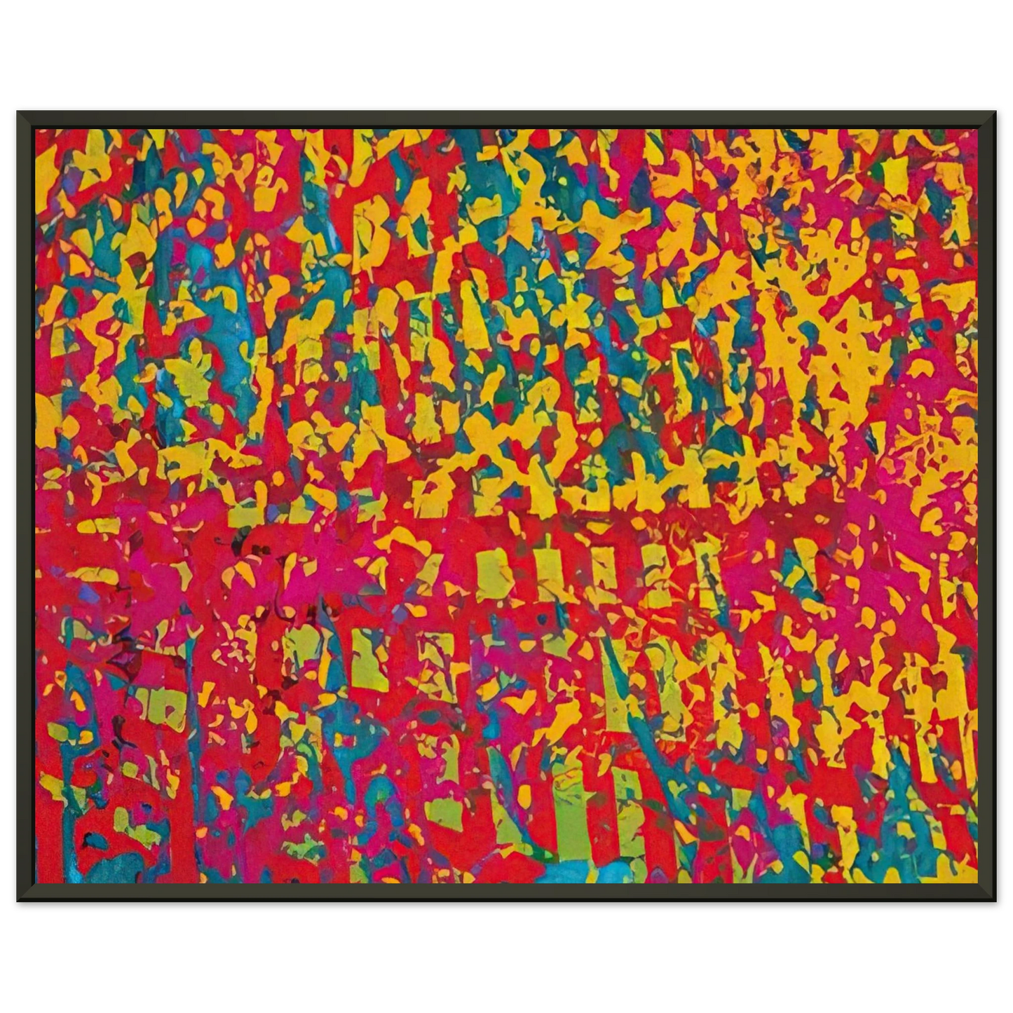 Gerhard Richter LUDORFF Framed Art Print - Aluminum Frame - 40x50 cm / 16x20 inches