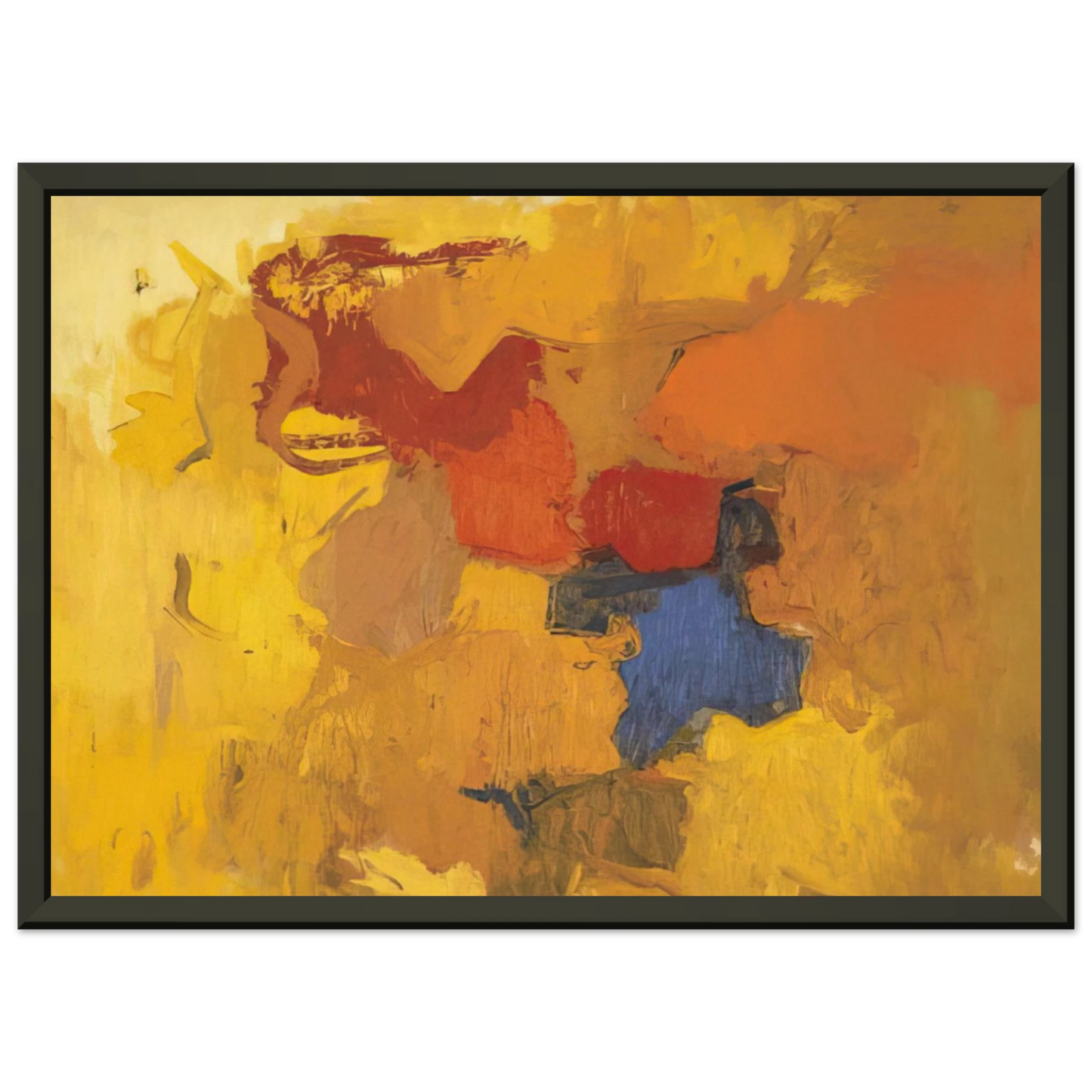 Esteban Vicente BALADA 1959 Framed Art Print - Aluminum Frame - 60x80 cm / 24x32 inches
