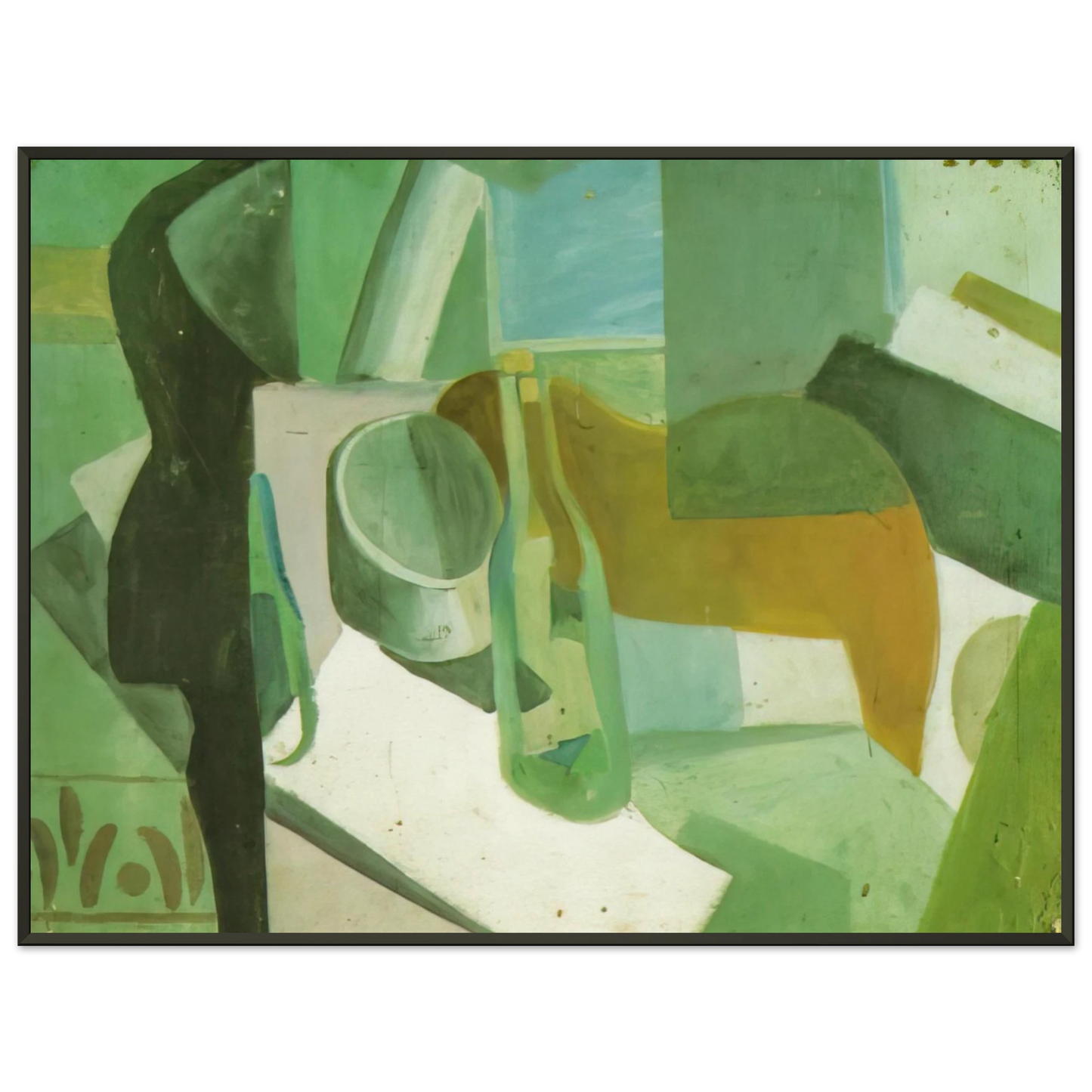Salvador Dali STILL LIFE 4 Framed Art Print - Aluminum Frame - 60x80 cm / 24x32 inches