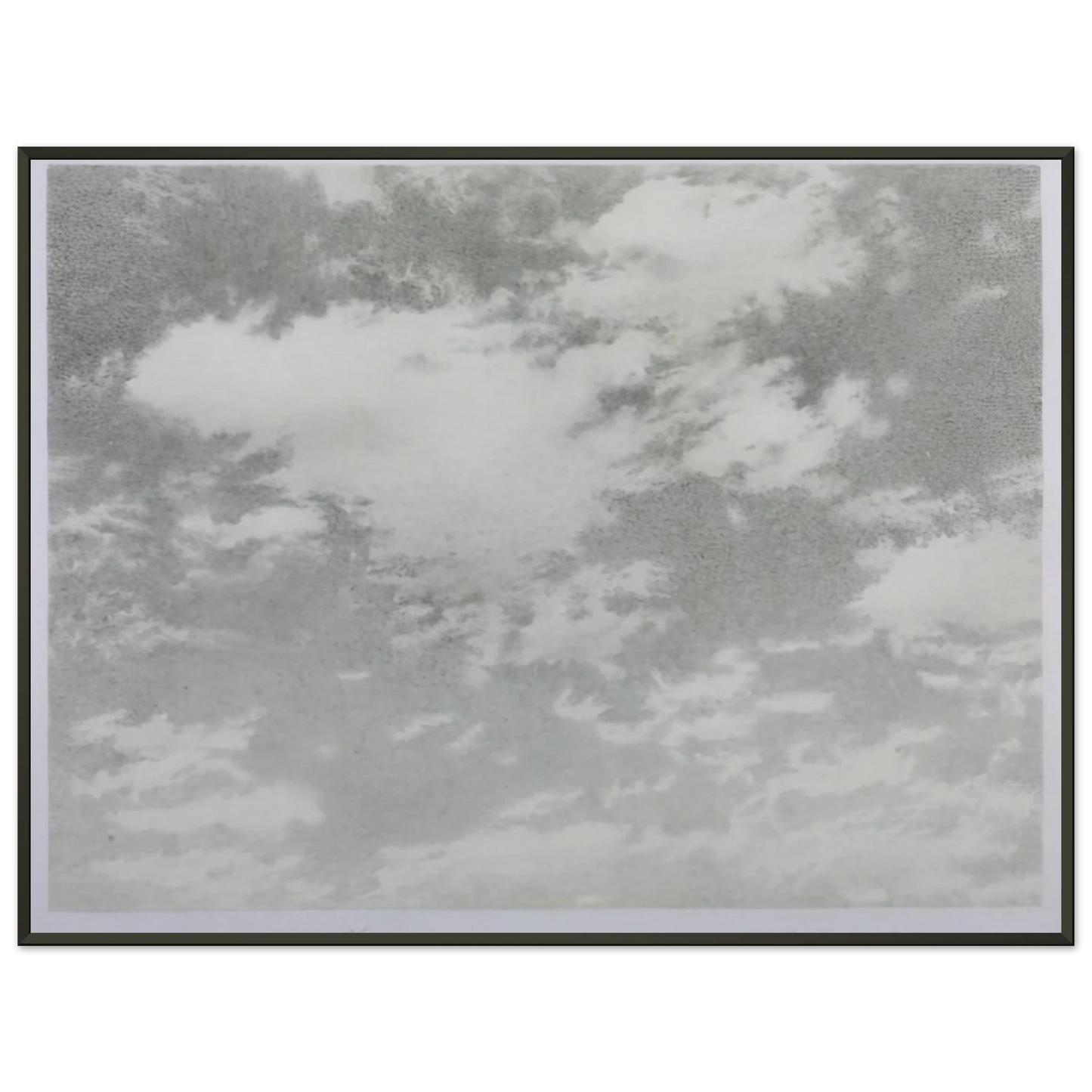 Vija Celmins SKY 1975 Framed Art Print - Aluminum Frame - 40x50 cm / 16x20 inches