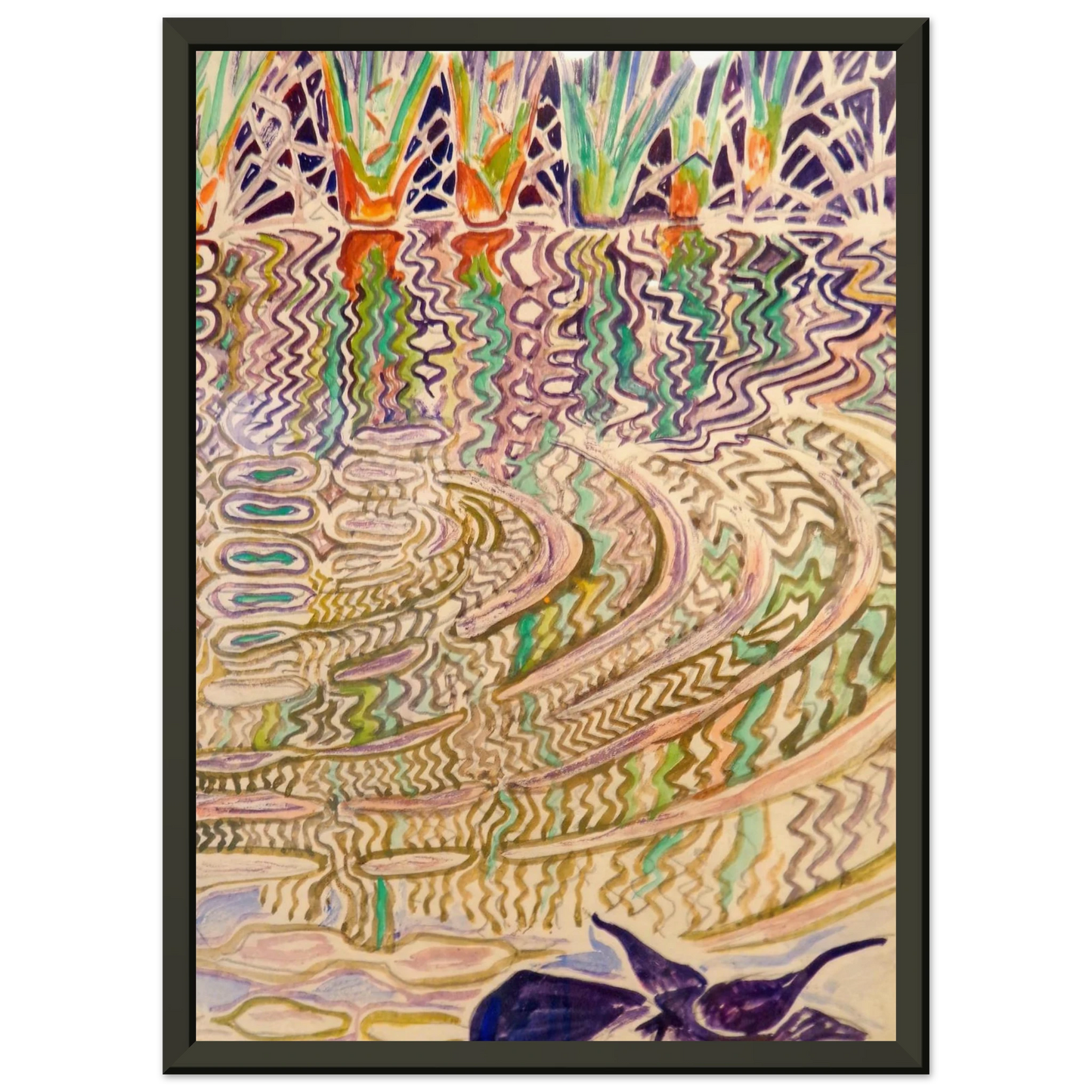 Walter Inglis Anderson Walter Anderson Framed Art Print - Aluminum Frame - 60x80 cm / 24x32 inches