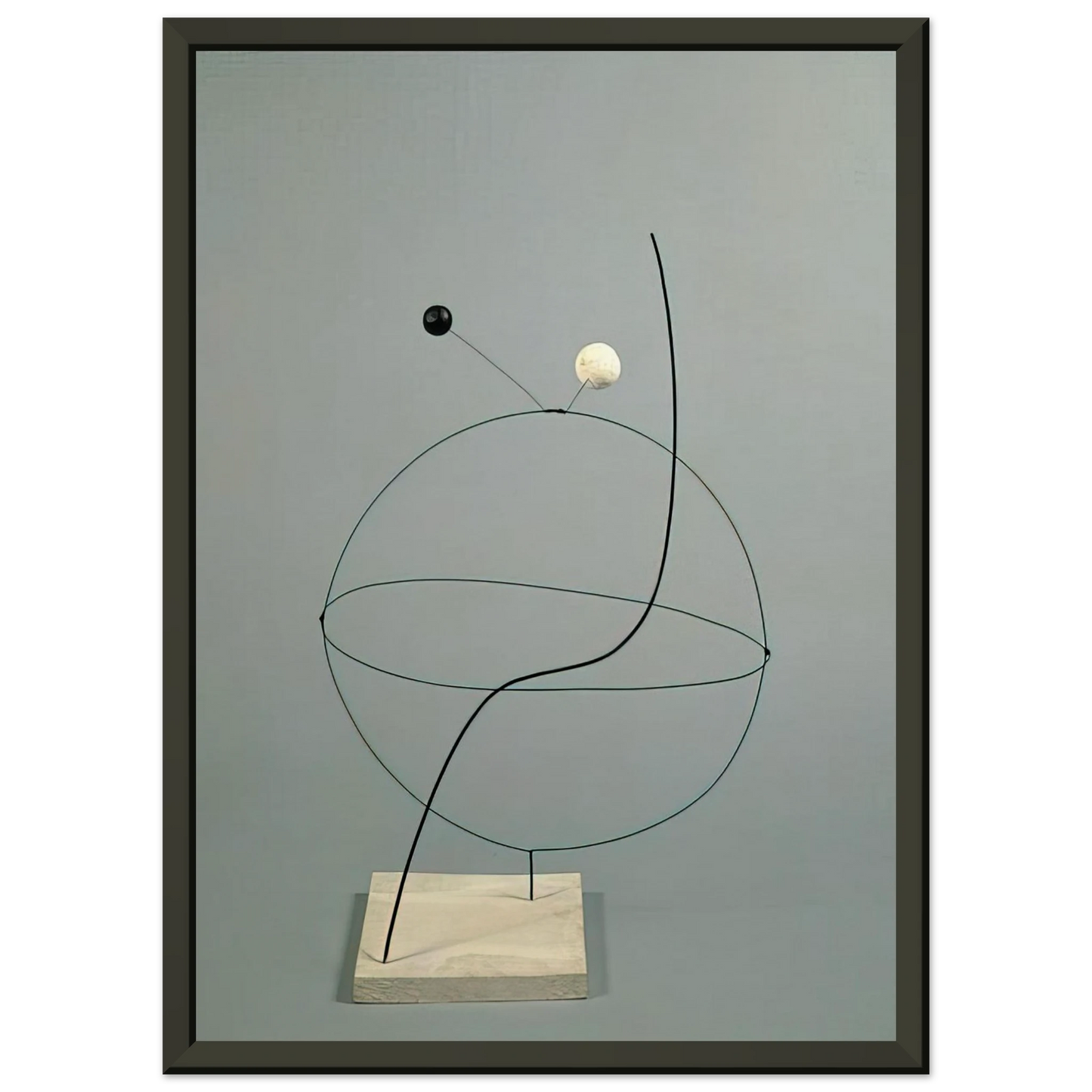 Alexander Calder CROISIERE 1931 Framed Art Print - Aluminum Frame - 40x50 cm / 16x20 inches