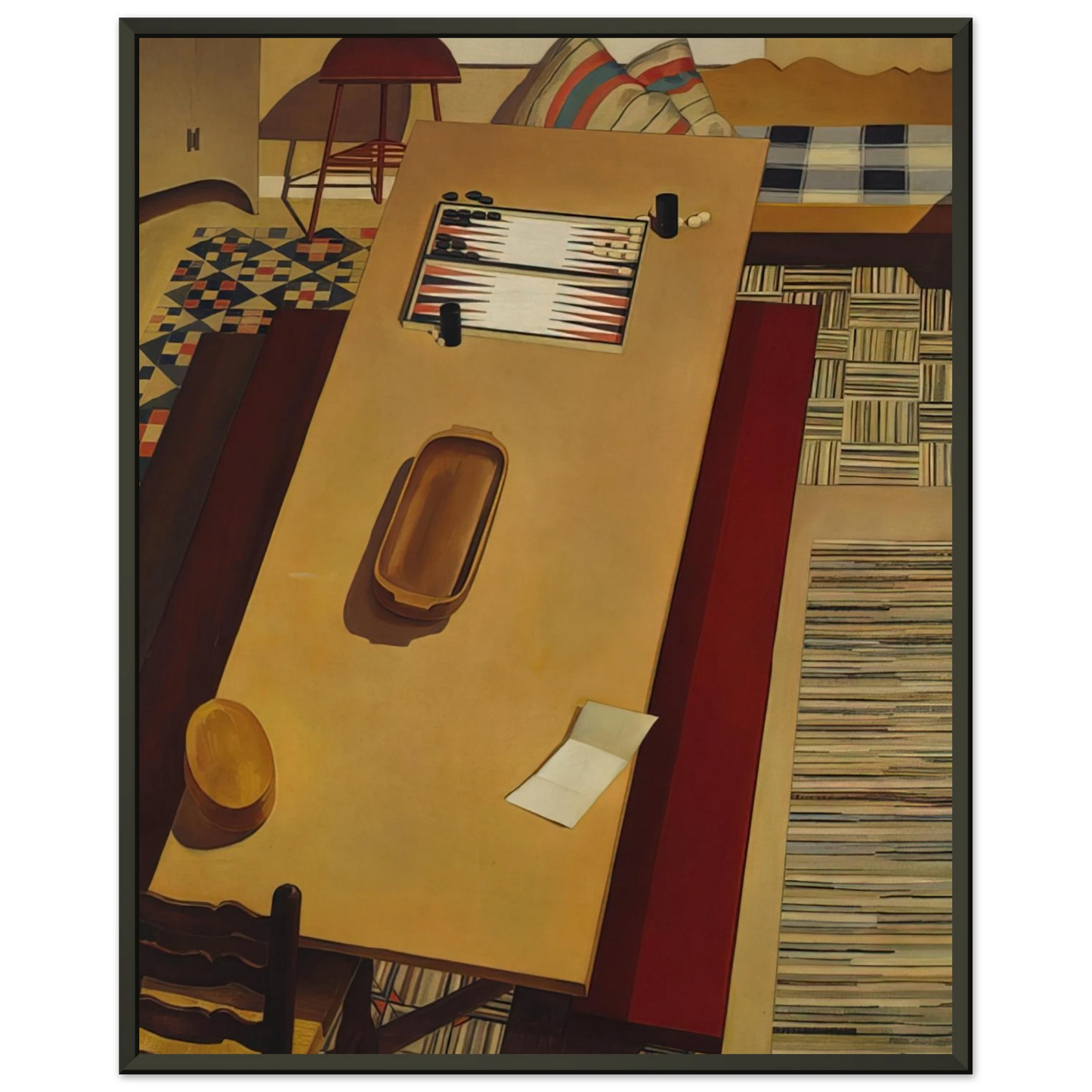 Charles Sheeler Americana 1931 Framed Art Print - Aluminum Frame - 60x80 cm / 24x32 inches
