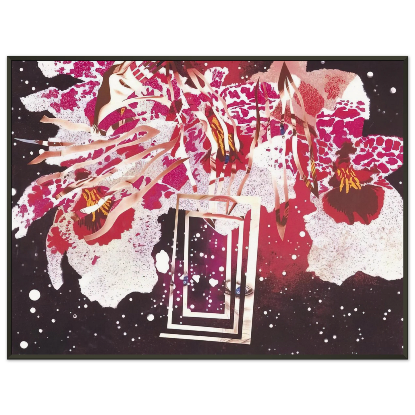 James Rosenquist Time Door Time DOr Framed Art Print - Aluminum Frame - 40x50 cm / 16x20 inches