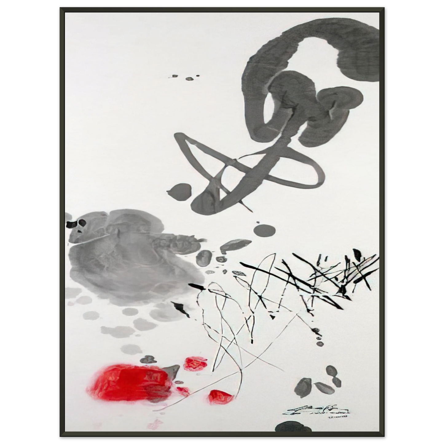 Chu teh Chun MAR 08 NO 7 2008 Framed Art Print - Aluminum Frame - 70x100 cm / 28x40 inches