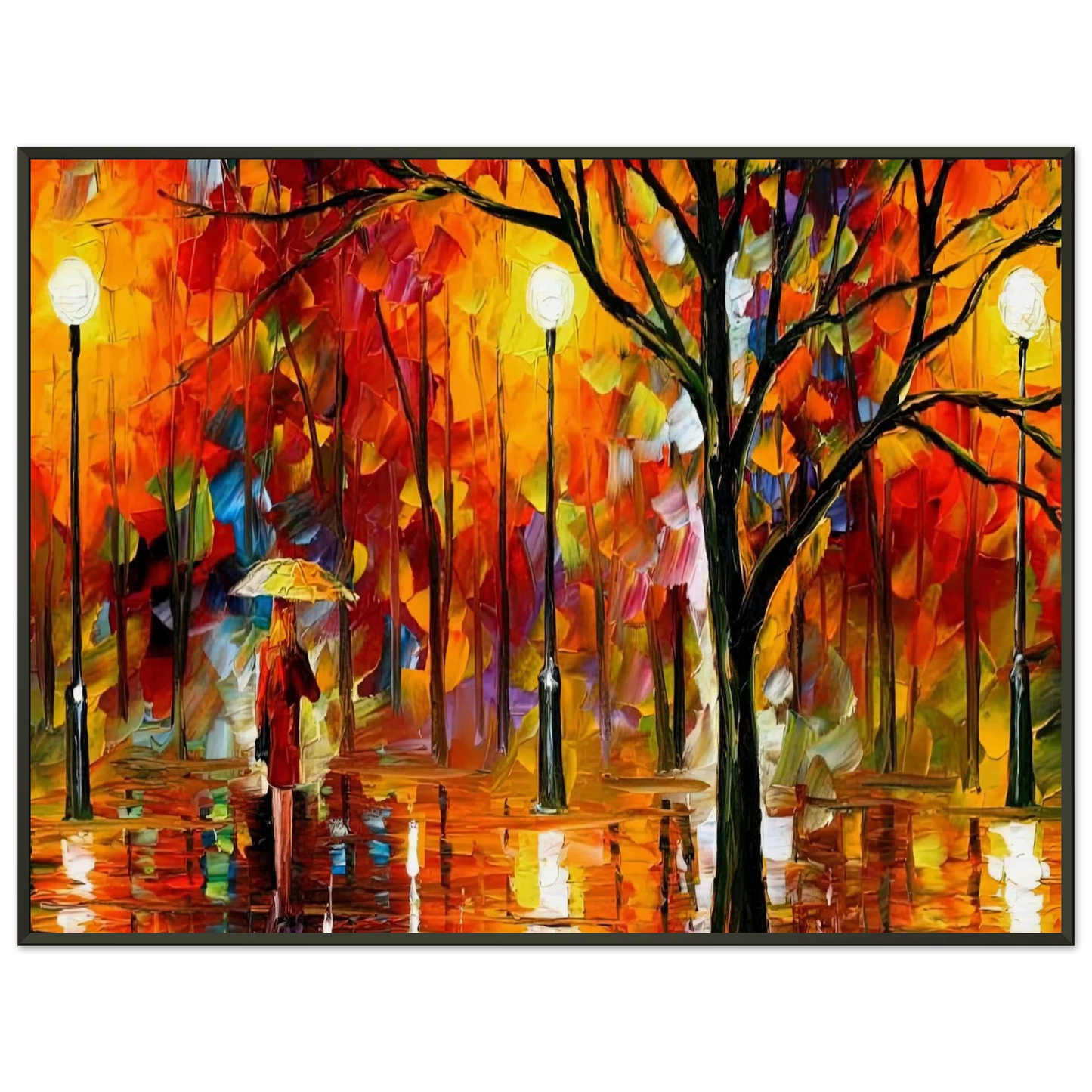 Leonid Afremov Leonid Afremov Framed Art Print - Aluminum Frame - 40x50 cm / 16x20 inches