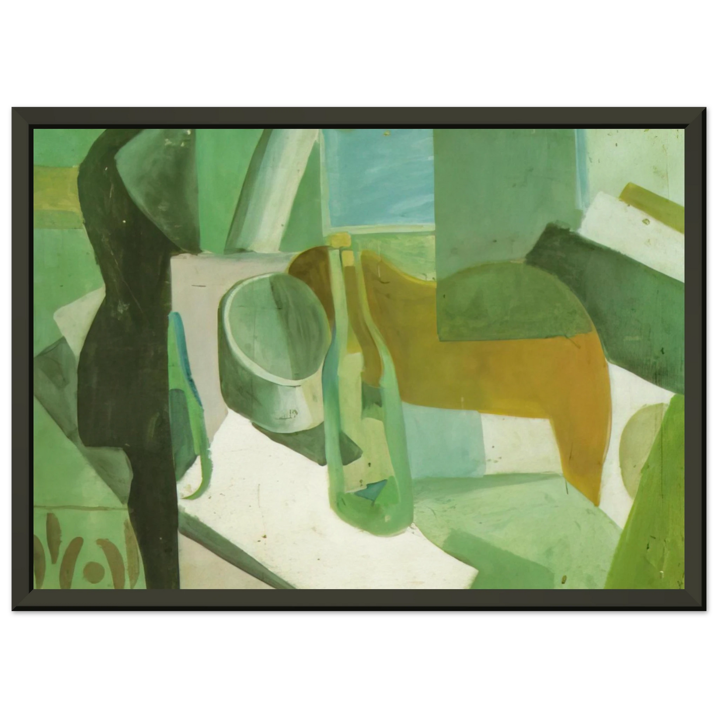 Salvador Dali STILL LIFE 4 Framed Art Print - Aluminum Frame - 40x50 cm / 16x20 inches