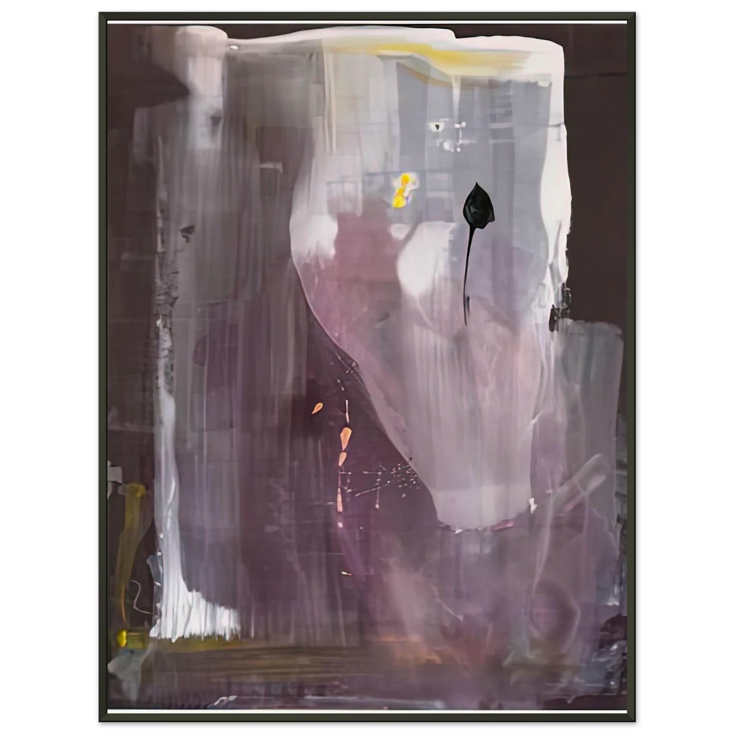 Helen Frankenthaler  Portrait of Margaretha Trip 1980 Framed Art Print  - Aluminum Frame - 70x100 cm / 28x40 inches