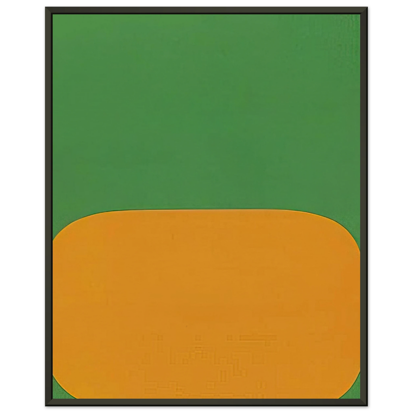 Ellsworth Kelly DerriSre le Miroir Framed Art Print - Aluminum Frame - 60x80 cm / 24x32 inches