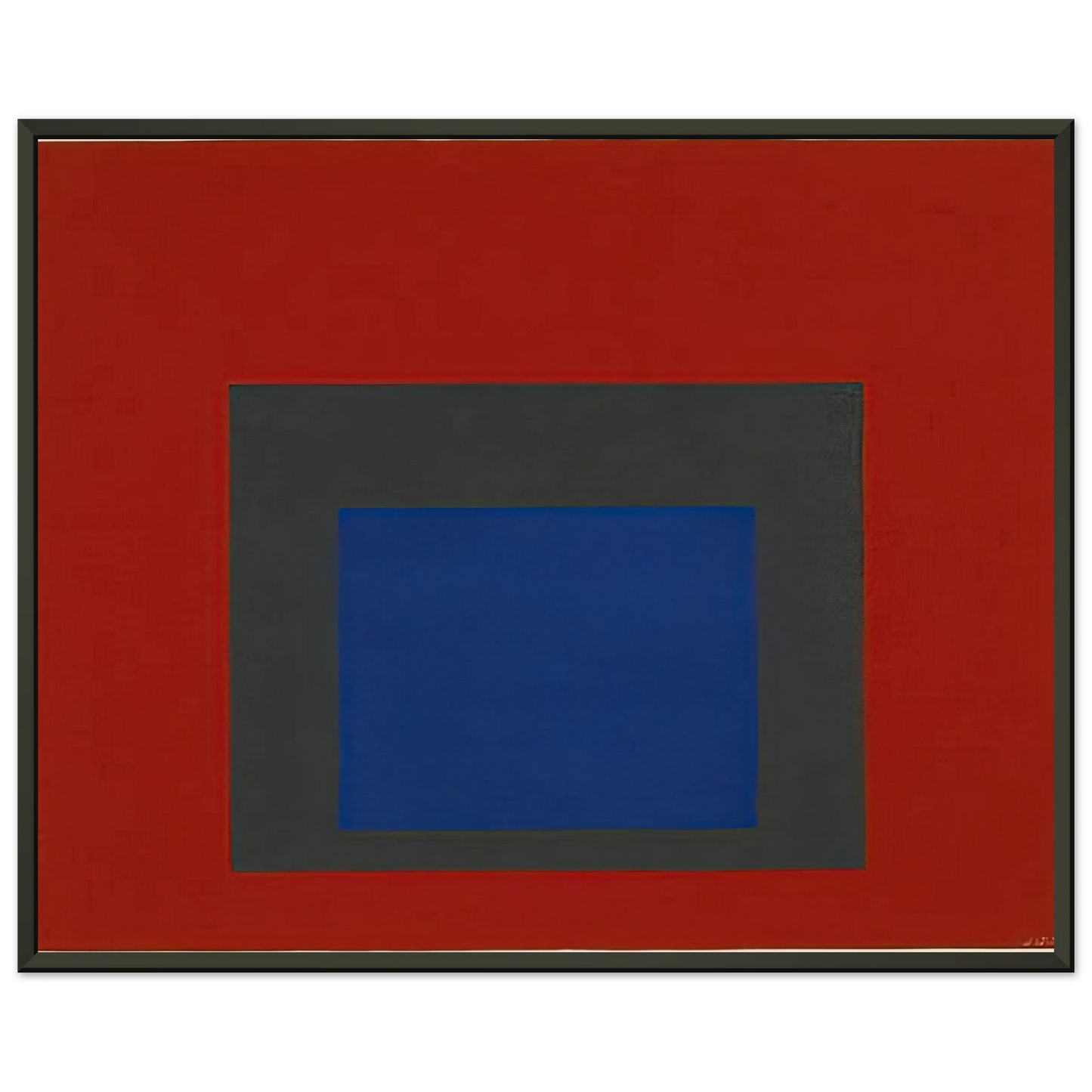 Josef Albers HOMAGE TO THE SQUARE 1950 Framed Art Print - Aluminum Frame - 70x100 cm / 28x40 inches