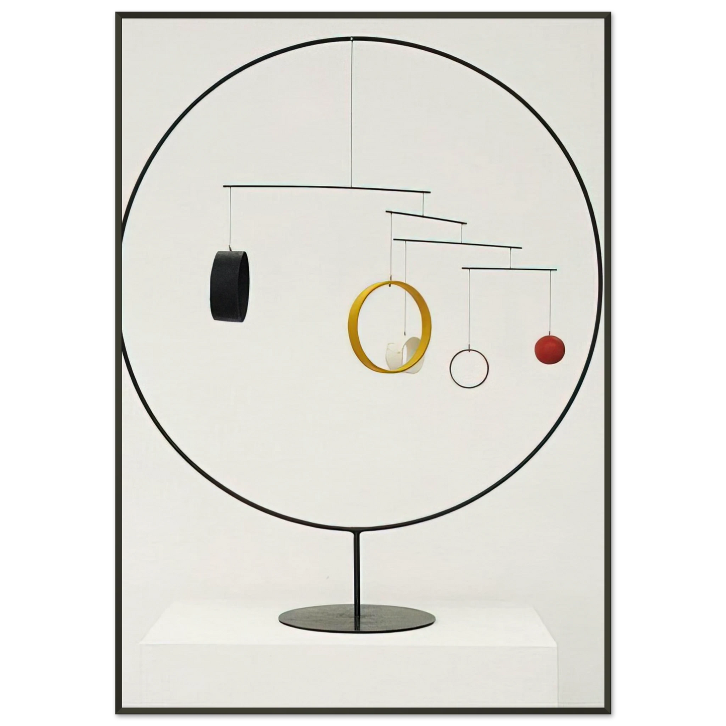 Alexander Calder MOBILE 1934 Framed Art Print - Aluminum Frame - 21x29.7 cm / 8x12"
