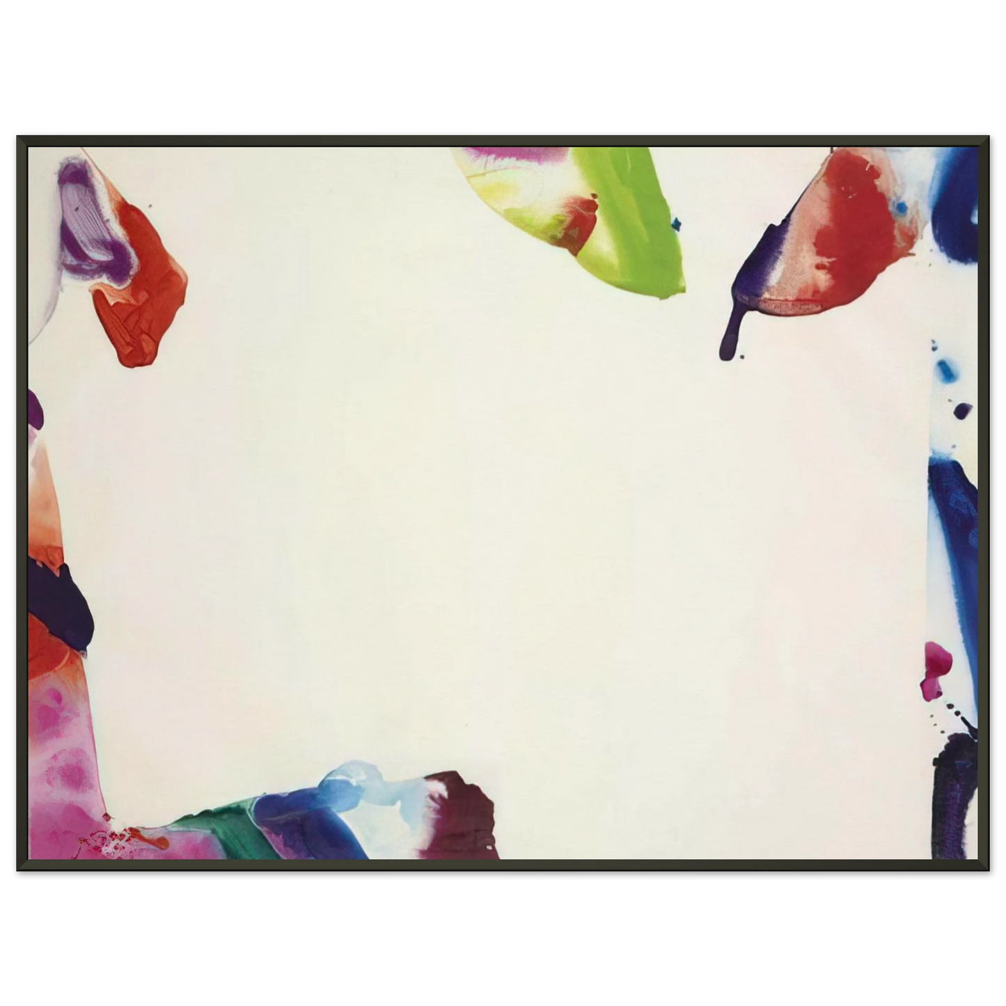 Sam Francis STG70033 Framed Art Print - Aluminum Frame - 70x100 cm / 28x40 inches
