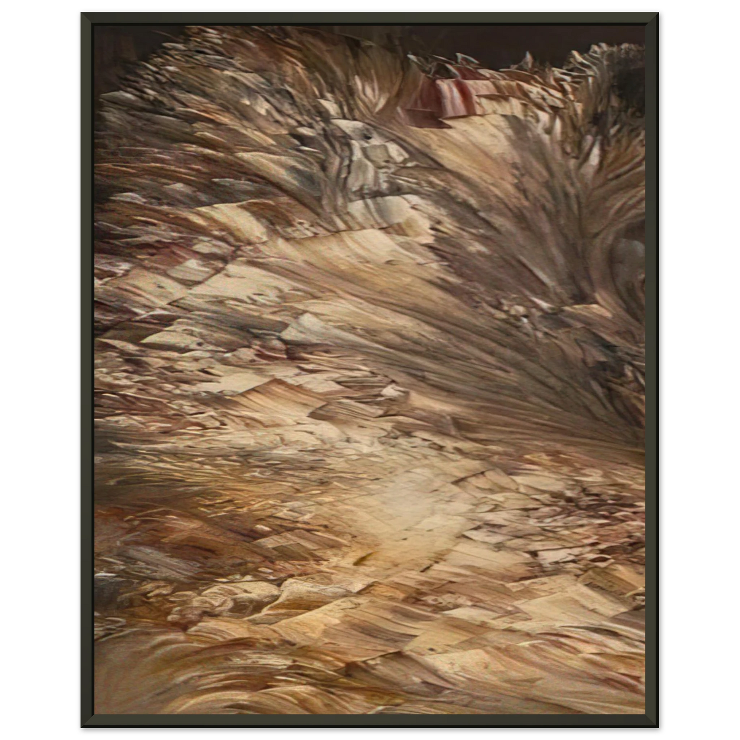 Jay DeFeo Jay DeFeoBIGThe Veronica Framed Art Print - Aluminum Frame - 40x50 cm / 16x20 inches