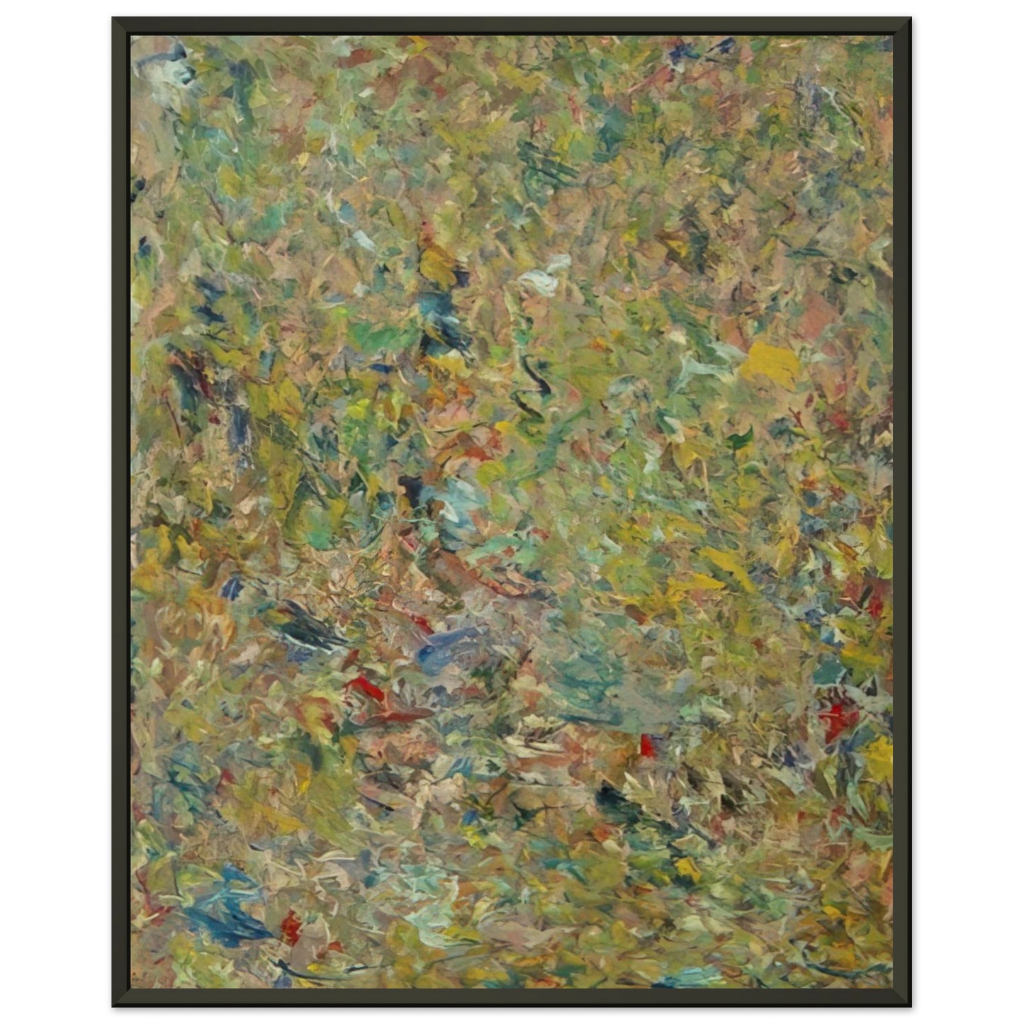 Milton Resnick UNTITLED 1960 1 Framed Art Print - Aluminum Frame - 70x100 cm / 28x40 inches