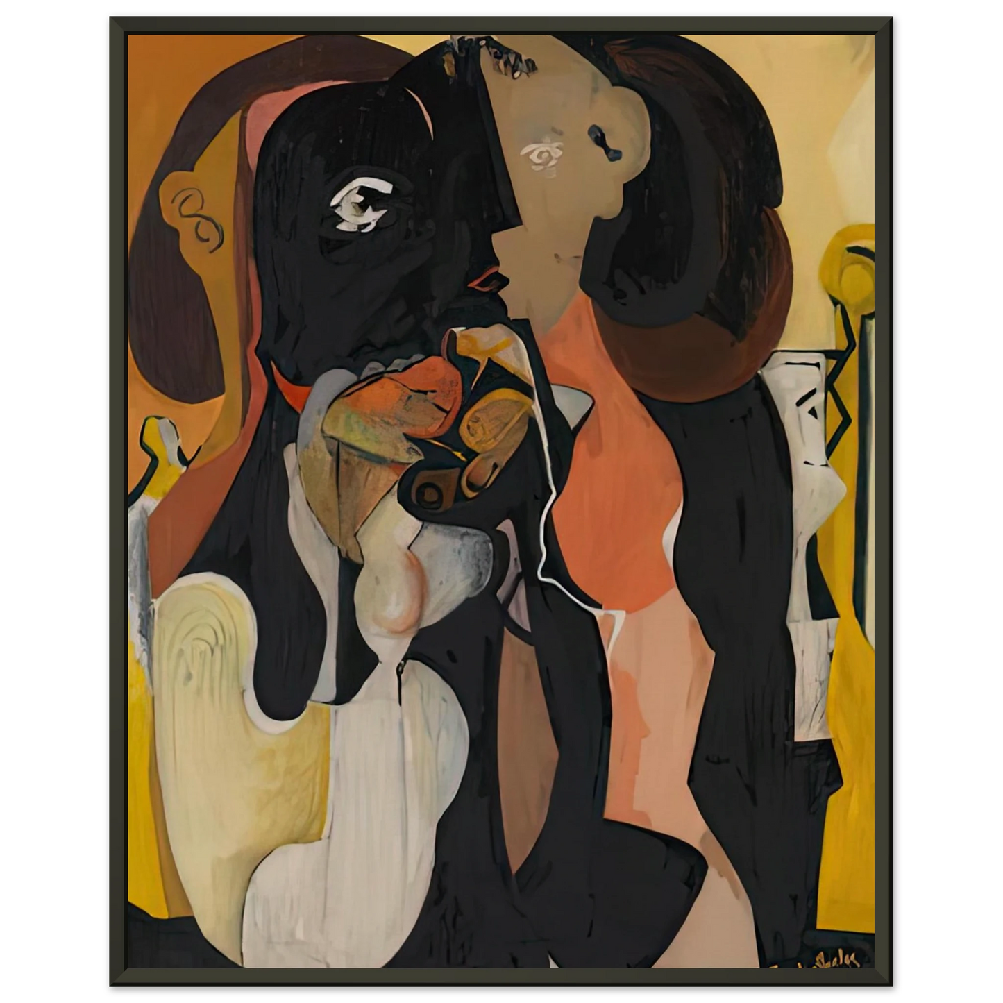 Helen Frankenthaler Woman 1950 Framed Art Print - Aluminum Frame - 60x80 cm / 24x32 inches