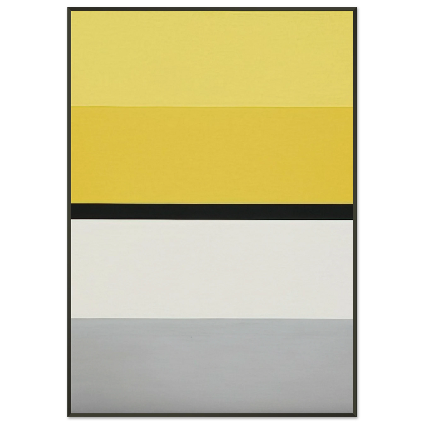 Ellsworth Kelly Dominican Framed Art Print - Aluminum Frame - 21x29.7 cm / 8x12"