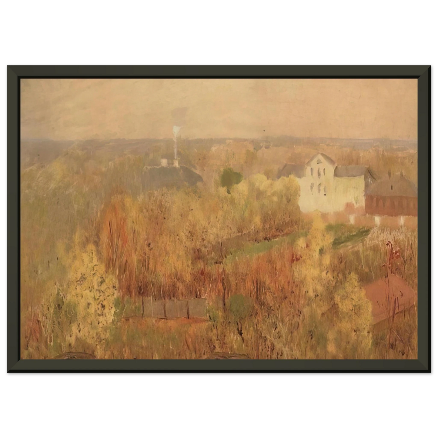 Arkhyp Kuindzhi The Crimea The Southern Shore Framed Art Print - Aluminum Frame - 40x50 cm / 16x20 inches