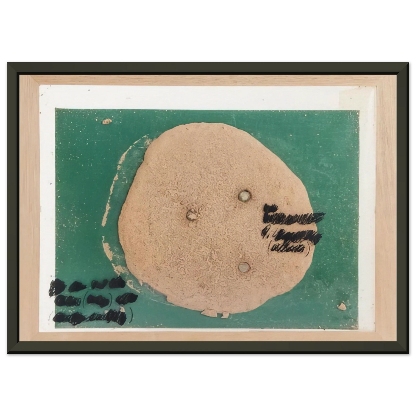 Dieter Roth Self Portrait D111 1969 Framed Art Print - Aluminum Frame - 70x100 cm / 28x40 inches