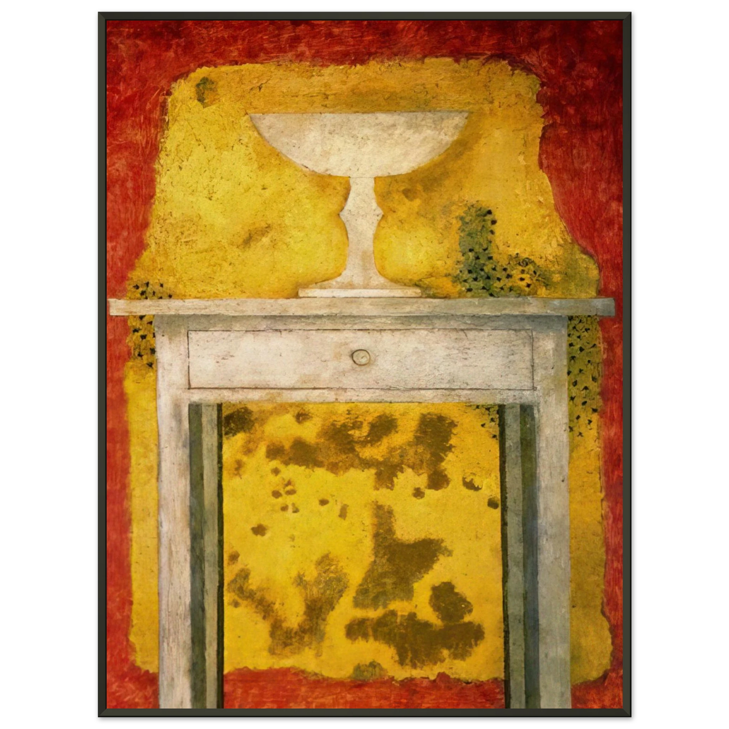 Rufino Tamayo FRUTERO VACIO 1976 Framed Art Print - Aluminum Frame - 60x80 cm / 24x32 inches
