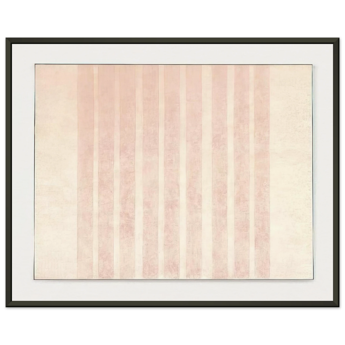 Agnes Martin Untitled 13 Framed Art Print - Aluminum Frame - 40x50 cm / 16x20 inches